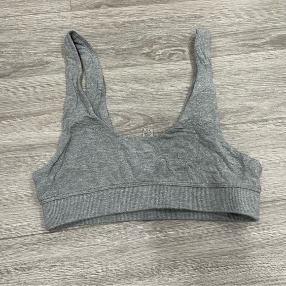SKIMS Other - SKIMS Sleep Bralette Light Heather Grey M